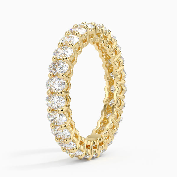 “Experience timeless brilliance with our oval-cut diamond eternity ring, crafted for unmatched sparkle, luxury elegance, and perfect everyday or bridal wear.”