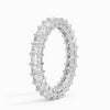 “Luxurious gold princess-cut diamond eternity ring delivering bold brilliance, timeless elegance, and flawless craftsmanship—perfect for weddings, anniversaries, and unforgettable sparkle.”