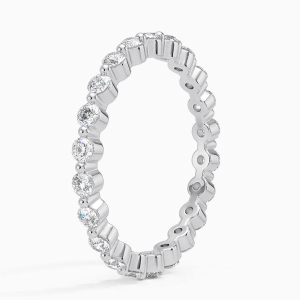 “Sparkling white gold diamond eternity ring offering timeless brilliance, refined luxury, and exceptional craftsmanship—perfect for weddings, anniversaries, gifting, and everyday elegance.”