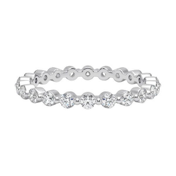 “Sparkling white gold diamond eternity ring offering timeless brilliance, refined luxury, and exceptional craftsmanship—perfect for weddings, anniversaries, gifting, and everyday elegance.”