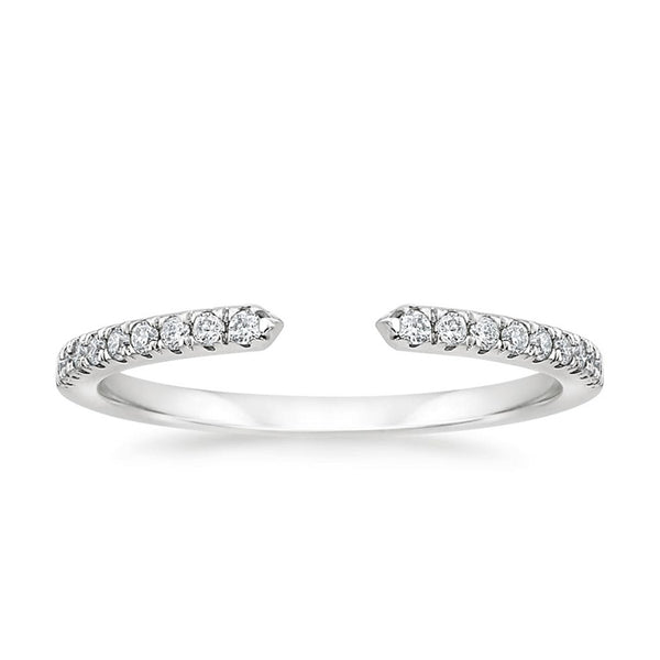 “Elegant diamond engagement ring with shimmering pavé band, crafted in timeless white gold to symbolize love, luxury, brilliance, and lifelong commitment.”
