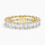 “Luxurious emerald-cut diamond eternity band in radiant yellow gold, delivering bold brilliance, timeless elegance, and unmatched sparkle for unforgettable everyday sophistication.”