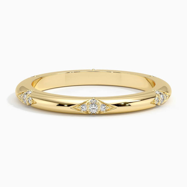 “Radiate timeless elegance with this yellow gold diamond band, crafted for lasting brilliance, modern luxury, and unforgettable everyday sophistication.”