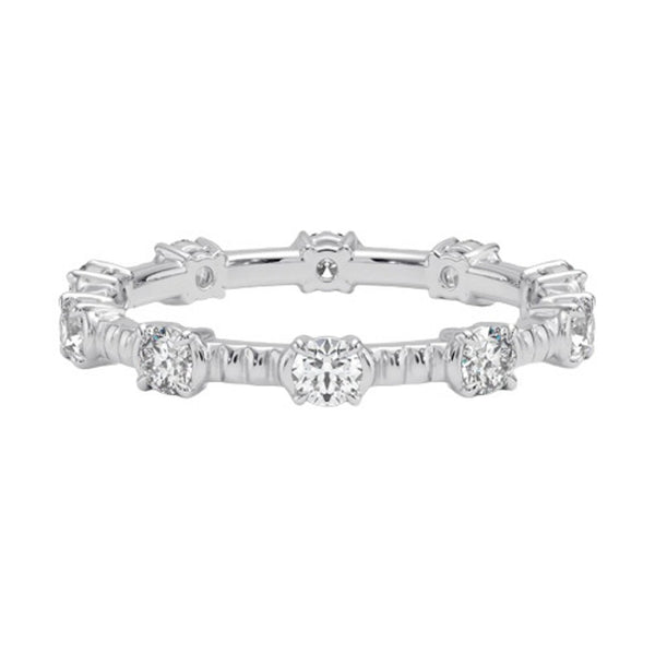 “Brilliant white gold diamond eternity ring offering timeless elegance, superior craftsmanship, radiant sparkle, and luxurious style for weddings, anniversaries, and everyday beauty.”