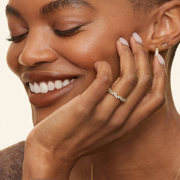 “Celebrate everlasting elegance with this pear-shaped diamond eternity ring, crafted for luxury lovers seeking timeless brilliance, sparkle, and unmatched sophistication.”