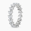 “Celebrate everlasting romance with this white gold heart-shaped diamond eternity ring, crafted for brilliance, timeless elegance, and unforgettable luxury in every moment.”