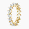 “Celebrate everlasting romance with this white gold heart-shaped diamond eternity ring, crafted for brilliance, timeless elegance, and unforgettable luxury in every moment.”