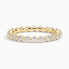 “Elegant diamond eternity ring crafted in shimmering white metal, showcasing brilliant round stones for timeless sparkle, luxury style, and lasting sophistication.”