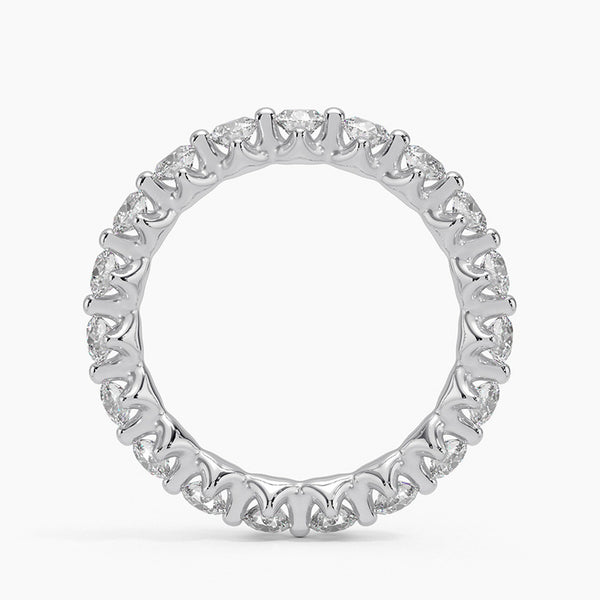 "Brilliant diamond eternity ring crafted in premium white gold, offering timeless sparkle, luxurious elegance, and unmatched brilliance for every special moment."
