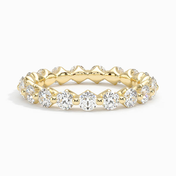 "Brilliant diamond eternity ring crafted in premium white gold, offering timeless sparkle, luxurious elegance, and unmatched brilliance for every special moment."