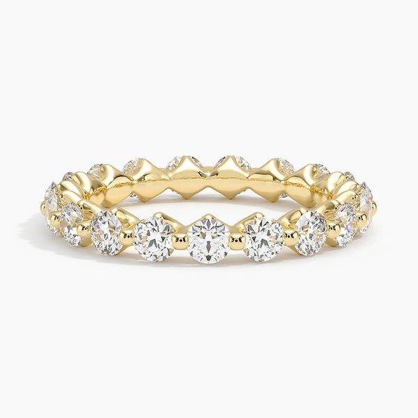 “Celebrate eternal brilliance with this luxurious diamond eternity band, crafted for timeless sparkle, unmatched elegance, and everlasting love on every occasion.”