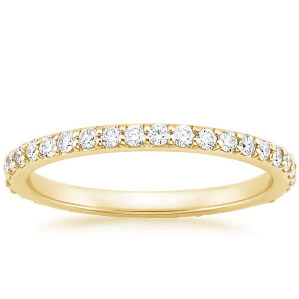 “Luxurious intertwined diamond band in radiant white gold, offering brilliant sparkle, modern elegance, and a uniquely sophisticated multi-row design.”