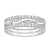 “Luxurious intertwined diamond band in radiant white gold, offering brilliant sparkle, modern elegance, and a uniquely sophisticated multi-row design.”