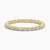 "Elegant gold diamond eternity ring offering timeless sparkle, delicate brilliance, and perfect everyday luxury for stacking, gifting, or celebrating love."