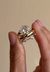 Round Lab Grown Diamond Wrap for Engagement Ring