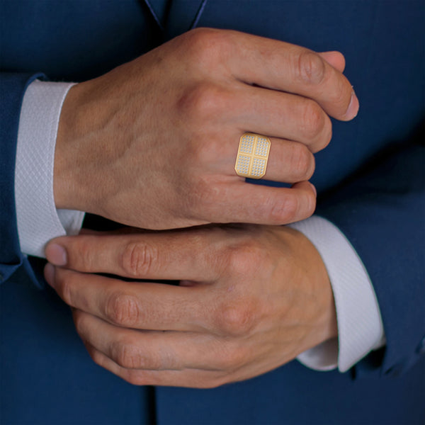 “Bold gold diamond ring crafted for modern style, offering luxury brilliance, premium craftsmanship, and a powerful statement of elegance.”