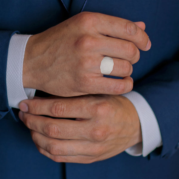 "Bold octagon diamond ring crafted in premium gold, delivering unmatched brilliance, luxury style, and modern elegance for confident everyday sophistication."