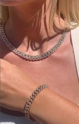 Trillion Cut Lab Diamond Bracelet