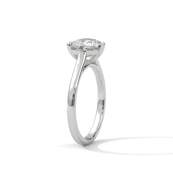 “Amora Ring—heart-shaped diamond brilliance, minimalist solitaire elegance, and modern white-gold beauty crafted to symbolize pure love, timeless romance, and heartfelt moments.”