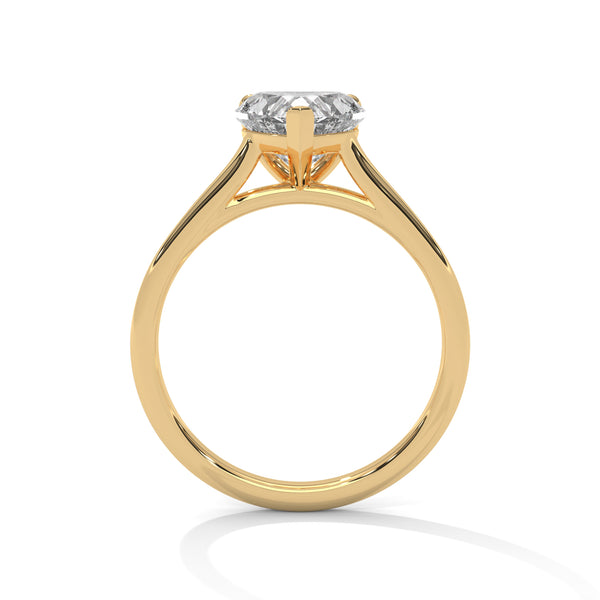 “Amora Ring—heart-shaped diamond brilliance, minimalist solitaire elegance, and modern white-gold beauty crafted to symbolize pure love, timeless romance, and heartfelt moments.”