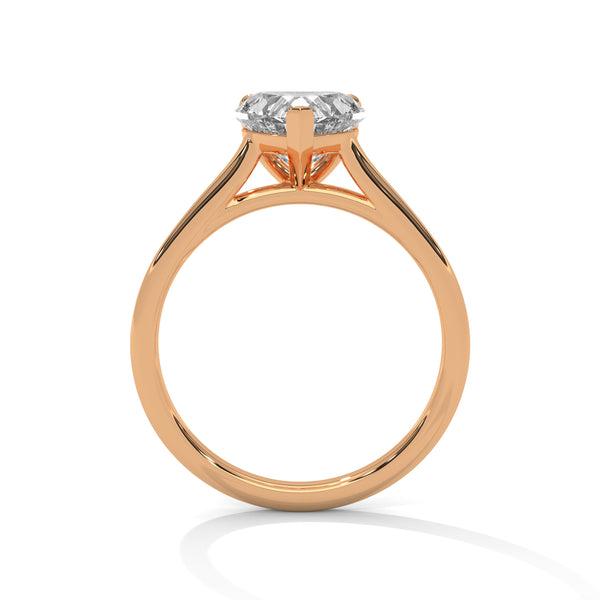 “Amora Ring—heart-shaped diamond brilliance, minimalist solitaire elegance, and modern white-gold beauty crafted to symbolize pure love, timeless romance, and heartfelt moments.”