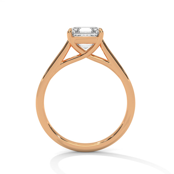 “Lumen Ring—Asscher-cut diamond brilliance, sleek minimalist solitaire elegance, and modern white-gold luxury crafted to symbolize refined beauty, timeless style, and lasting love.”