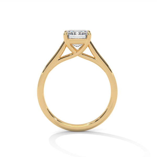 “Nova Ring—radiant-cut diamond brilliance, sleek solitaire elegance, and modern white-gold luxury crafted to symbolize fiery sparkle, timeless beauty, and lasting love.”