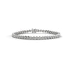 A luxurious fashion bracelet featuring 56 marquise-shaped diamonds, totaling 17.80 carats. With a 7-inch length, it combines striking brilliance with an elegant design, perfect for making a statement.