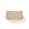 “Experience bold luxury with this pavé diamond men’s gold ring, crafted for timeless style, premium brilliance, and unmatched statement elegance.”