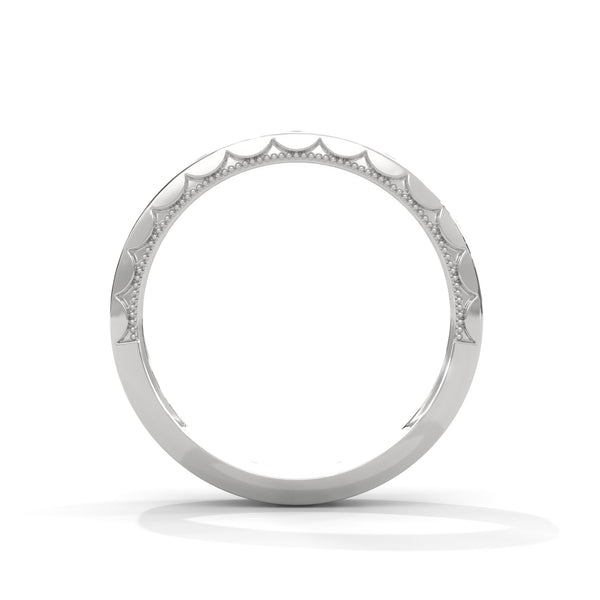 “Elevate everyday elegance with this diamond eternity band, featuring bezel-set brilliance in luxurious gold for timeless sparkle and modern sophistication.”