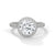 “Dazzling round halo engagement ring with pavédiamonds, premium white gold design, and brilliant sparkle—crafted for timeless luxury and unforgettable proposals.”