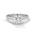 “Celeste Ring—princess-cut diamond brilliance, sleek four-prong solitaire elegance, and timeless white-gold beauty crafted to symbolize pure love, modern style, and lasting grace.”