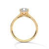 Radiant Cut Lab Grown Diamond Gold Ring