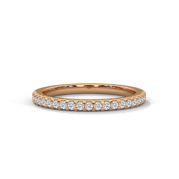 Classic Spark Lab Grown Diamond Gold Eternity Band