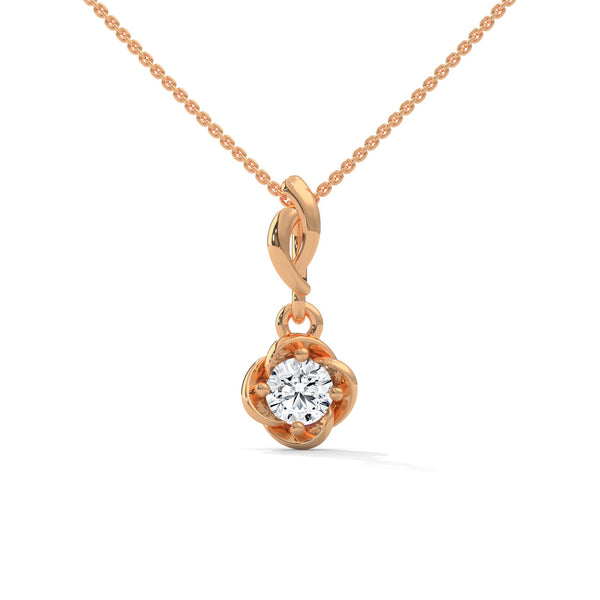 Delicate yet dazzling, the Petite Bloom Solitaire Pendant brings timeless charm with a floral-inspired twist on a classic solitaire.