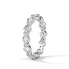 Lab Grown Diamond Bezel-Set Gold Eternity Ring