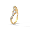 Marquise Cluster Lab-Grown Diamond Gold Ring