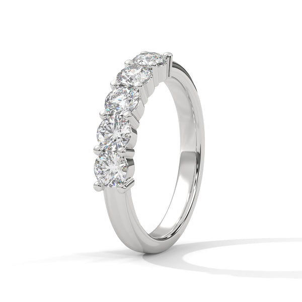 Eternal Spark 5-Stone Lab Grown Diamond Gold Ring