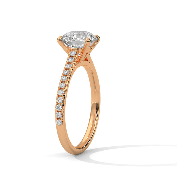 “Experience the Celestial Embrace Ring—premium round-cut diamond brilliance, timeless elegance, and romantic luxury crafted for unforgettable engagements and cherished moments.”