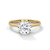A timeless round brilliant lab-grown diamond solitaire — radiant simplicity for everlasting elegance.
