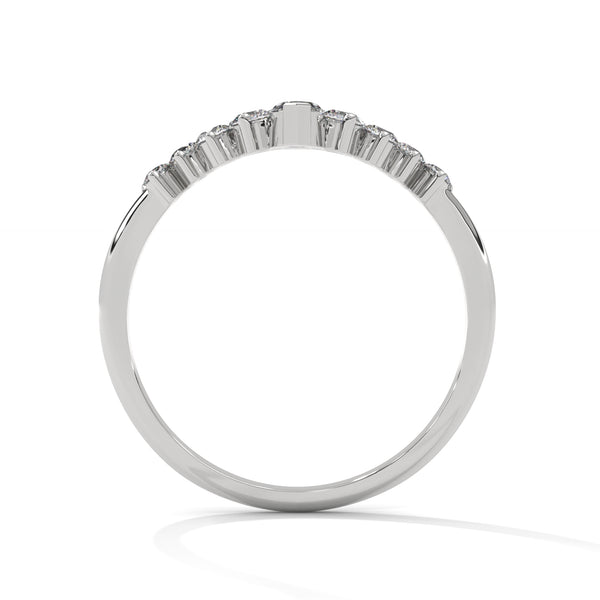 Marquise Cluster Lab-Grown Diamond Gold Ring