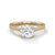 Cushion Cut Lab Grown Diamond Gold Ring