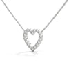 Heart of Brilliance Lab Grown Diamond Gold Pendant Chain