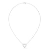 Heart of Brilliance Lab Grown Diamond Gold Pendant Chain