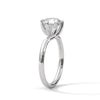 Classic Brilliance Round Cut Lab Grown Diamond Solitaire Gold Ring
