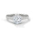 Cushion Cut Lab Grown Diamond Solitaire Gold Ring