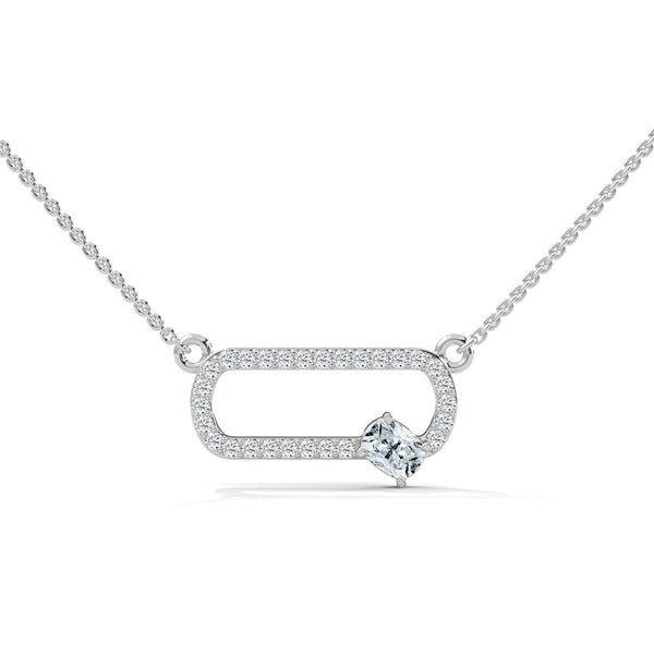 Bound by Brilliance Lab Grown Diamond Gold Pendant Chain