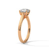 Cushion Cut Lab Grown Diamond Solitaire Gold Ring