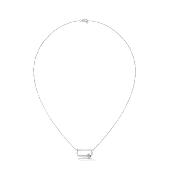 Bound by Brilliance Lab Grown Diamond Gold Pendant Chain