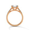 Classic Solitaire Lab Grown Diamond Gold Ring